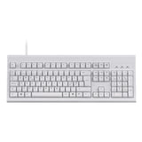 PERIBOARD-106 W - Wired White Standard Keyboard in nordic layout